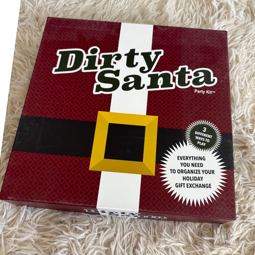 Dirty Santa Party Game Kit Holiday Gift Exchange 3 Ways to Play NEW with‎ Tag